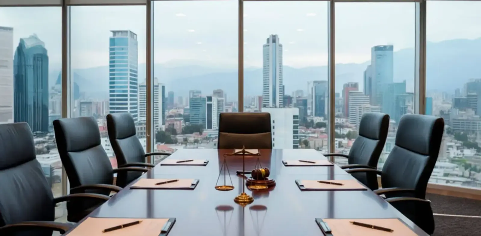 Sala de reuniones de Fredes & Sánchez Abogados